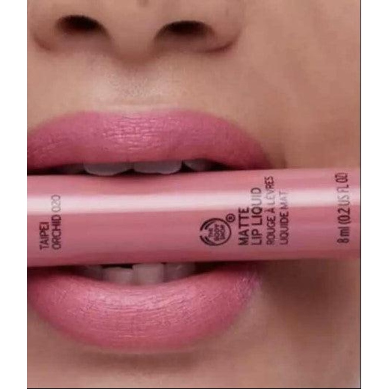 The Body Shop Lip Liquid Matte Lipgloss Taipei Orchid by Bodyshop