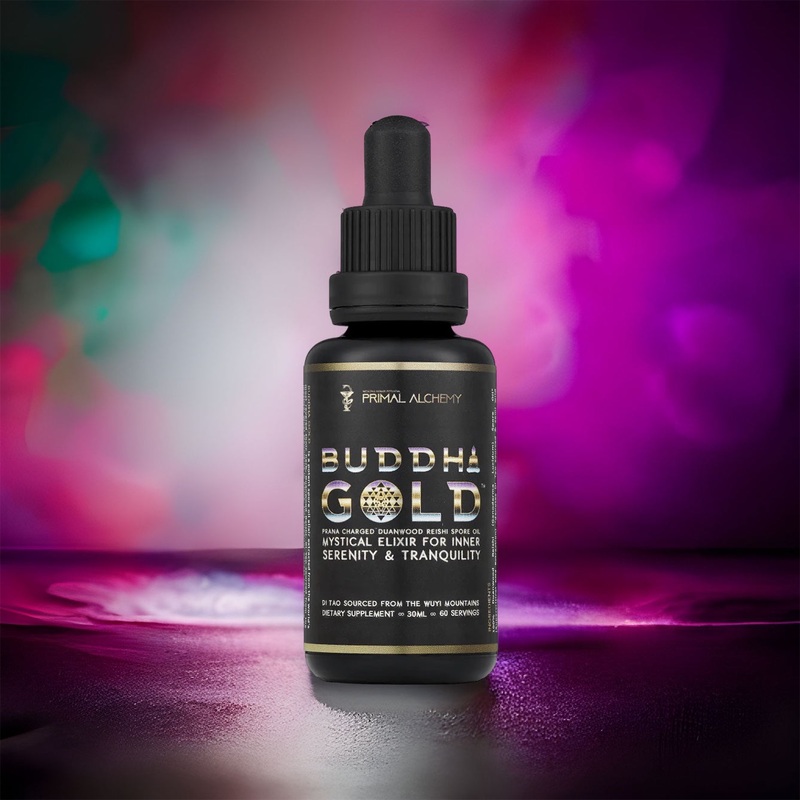 Buddha Gold Reishi Spore Oil – 30ml (60 Servings)