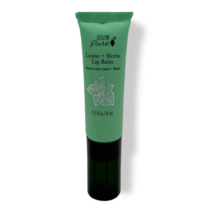 Lysine + Herbs Lip Balm – 100% Pure