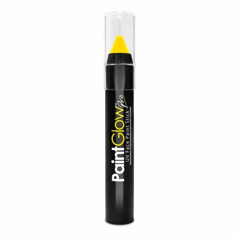 PaintGlow Pro UV Face & Body Paint Stick  – Yellow