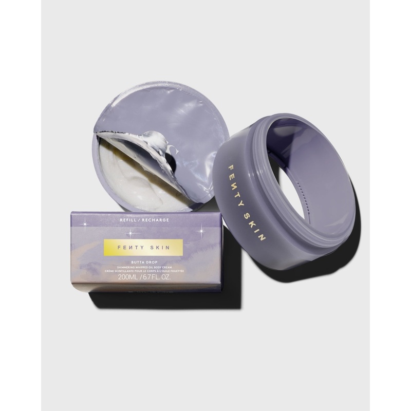 Butta Drop Refill Whipped Oil Body Cream with Tropical Oils + Shea Butter  Fenty Fresh Shimmering Fenty Fresh Shimmering