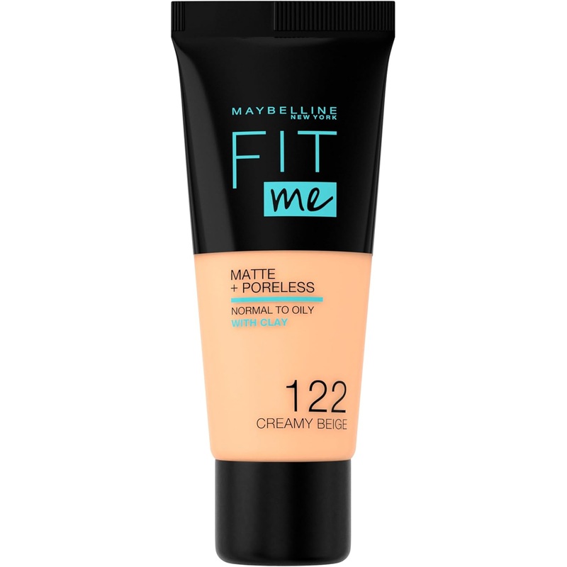 Maybelline Fit Me Foundation Matte & Poreless 122 Creamy Beige