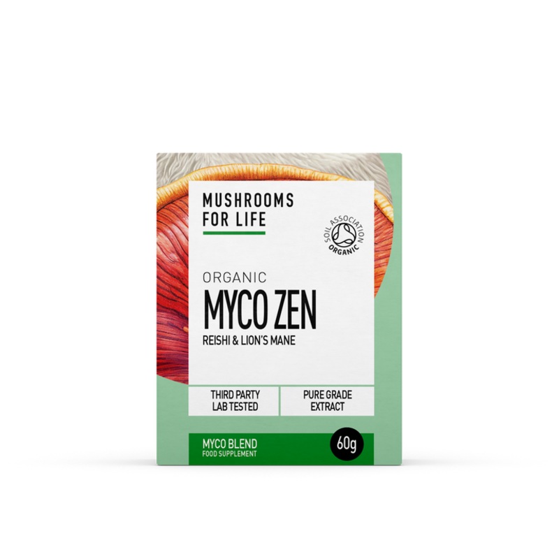 Myco Zen Reishi and Lion’s Mane Myco Blend 60g
