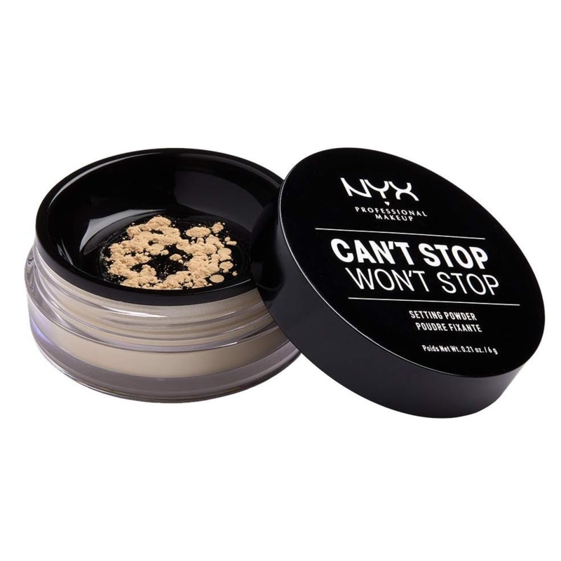 NYX Cant Stop Wont Stop Setting Powder 02 Light Medium
