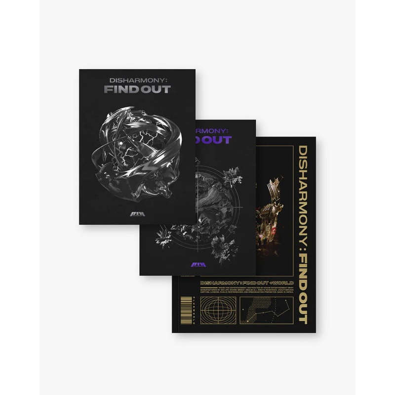 P1Harmony – DISHARMONY : FIND OUT (3RD Mini Album) (3 Versions) FIND OUT VER.