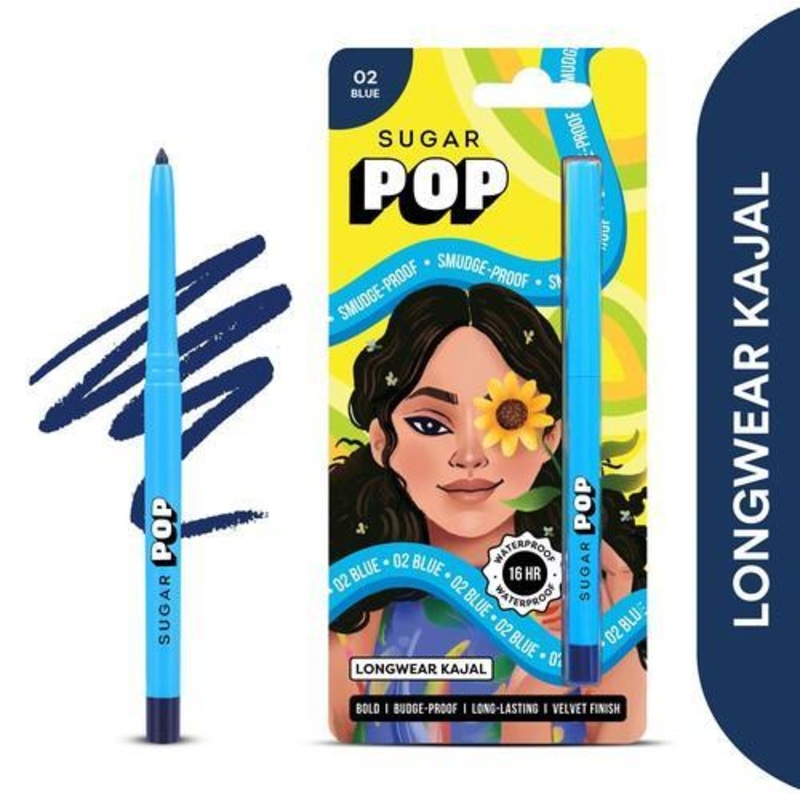 SUGAR POP Longwear Kajal – 02 Blue