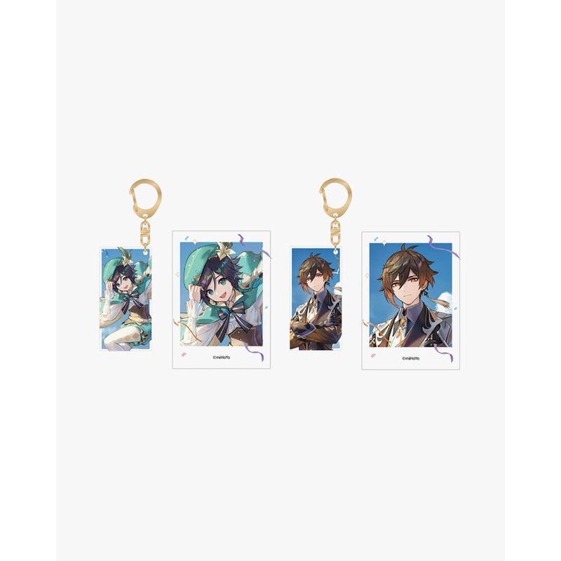 Genshin Impact HoYo Fest 2023 Polaroid & Keychain – 1st Anniversary Venti