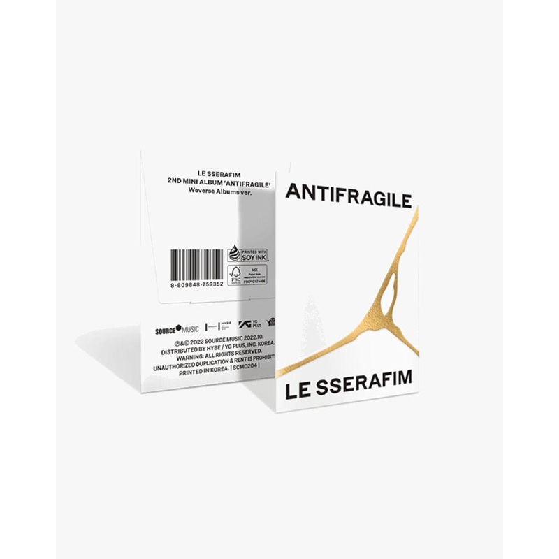 LE SSERAFIM – ANTIFRAGILE (2ND Mini Album) WEVERSE ALBUMS VER.