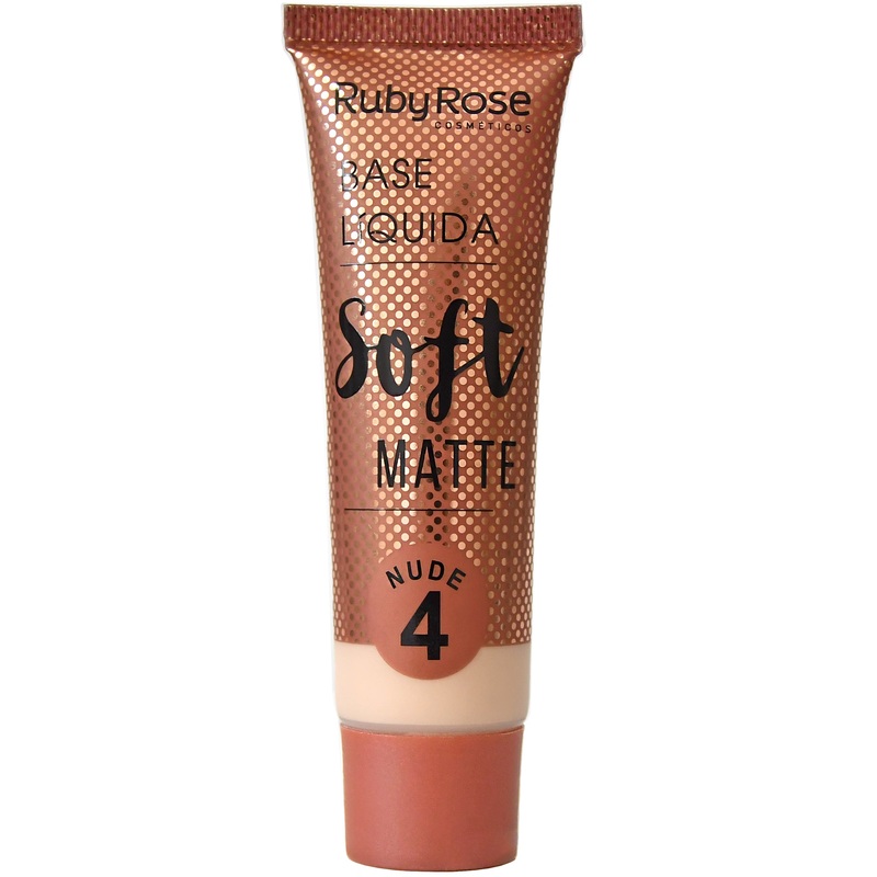 Ruby Rose Soft Matte Foundation Nude #4 – Wholesale 48 Units (HB-8050-3)