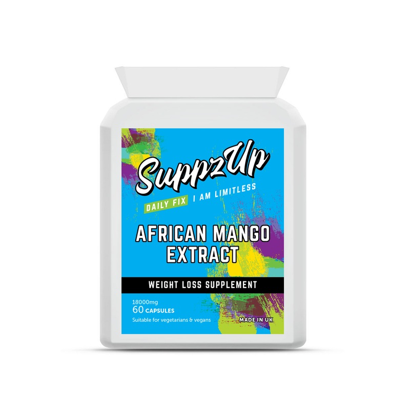 SuppzUp African Mango Extract 18000mg – 60 Capsules