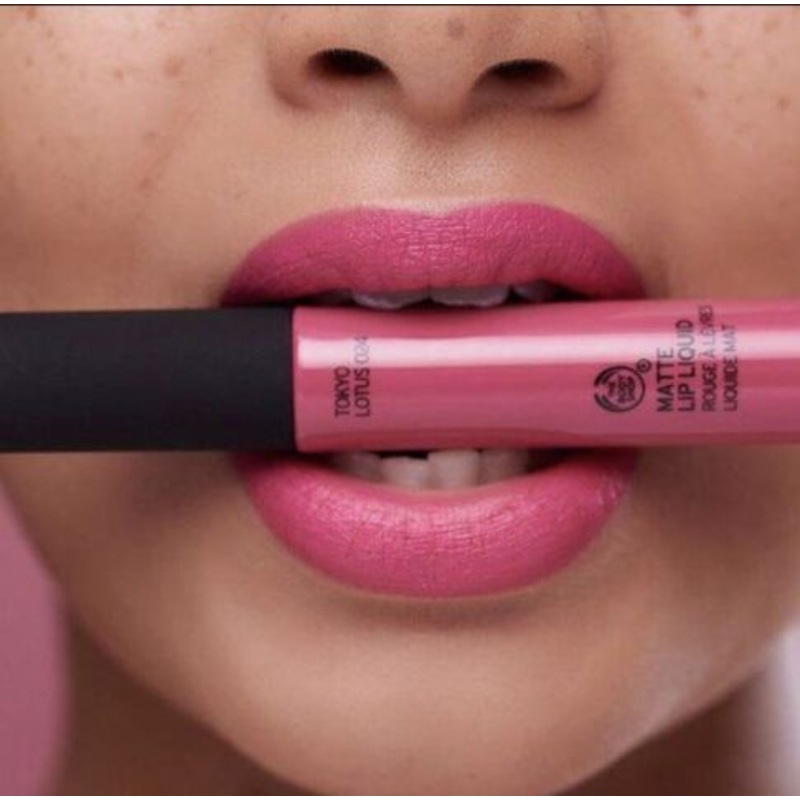 The Body Shop Matte Lipgloss Tokyo Lotus by Bodyshop