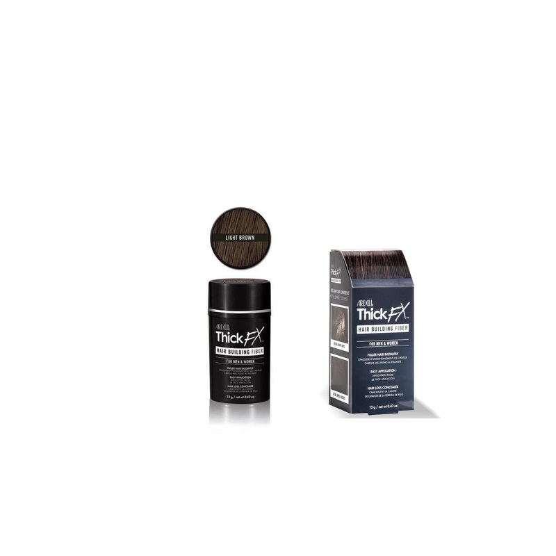Ardell Thick FX Hair Building Fiber for Hair Loss Light Brown