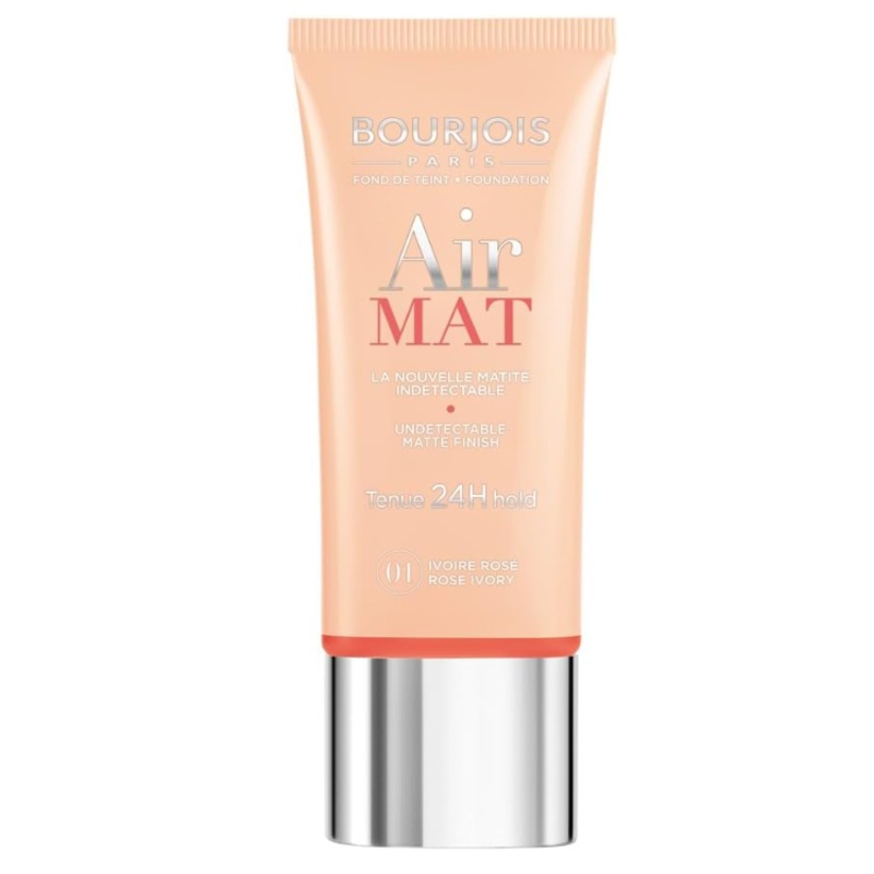 Bourjois Air Mat Foundation Matte Finish 01 Rose Ivory