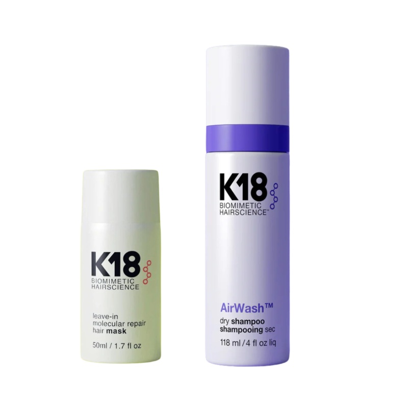 K18 Molecular Repair Hair Mask & Dry Shampoo Duo Full Size