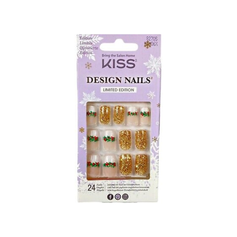 Kiss Christmas Design Nails 82705