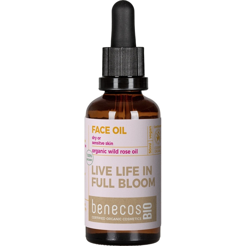 Live Life In Full Bloom | Organic Wild Rose Face Oil