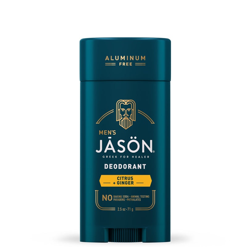 Jason Men’s Citrus & Ginger Deodorant 71g