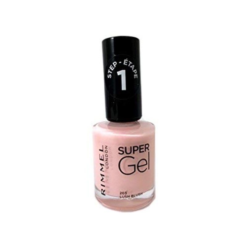 Rimmel Super Gel Nail Varnish 203 lush blush