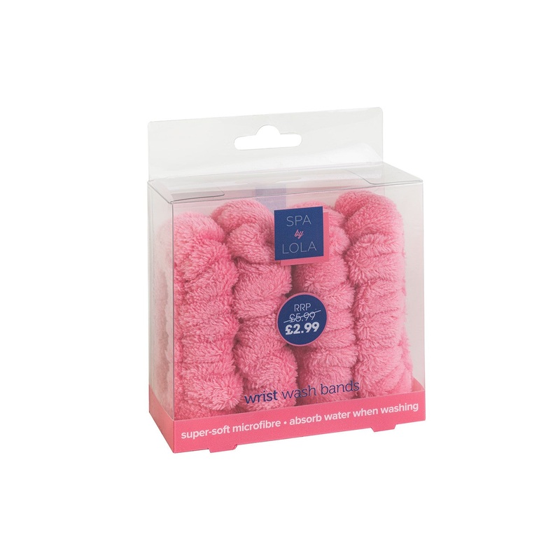 Spa By Lola Microfibre Wrist Bands BEAU318