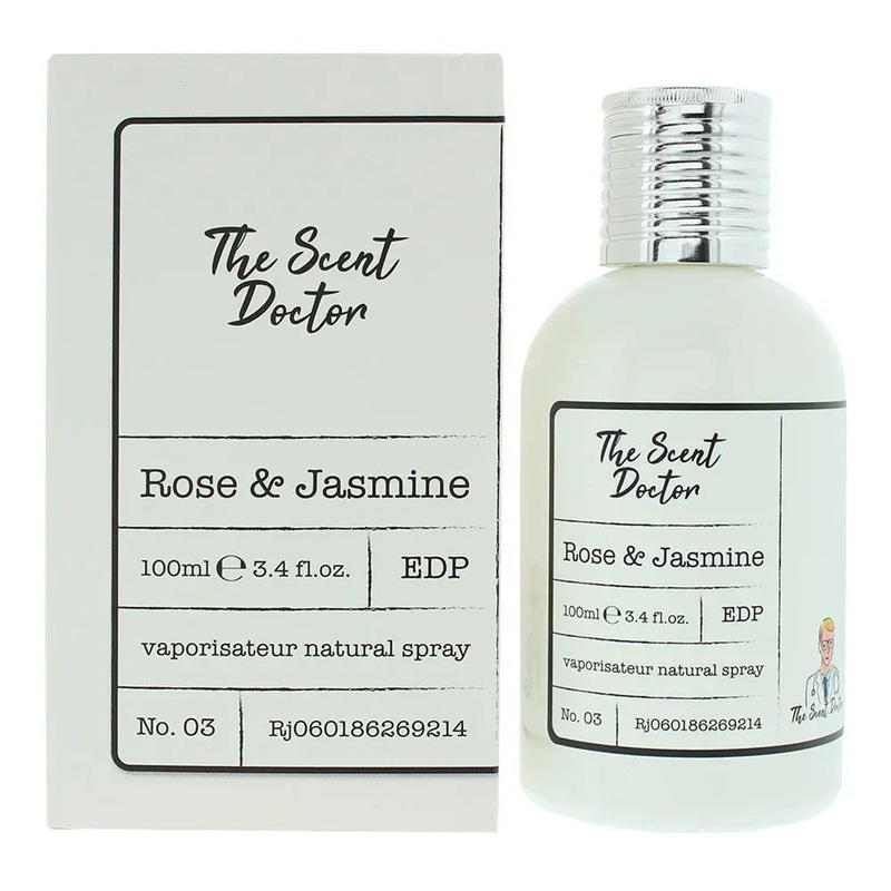 The Scent Doctor Rose  Jasmine Eau de Parfum 100ml