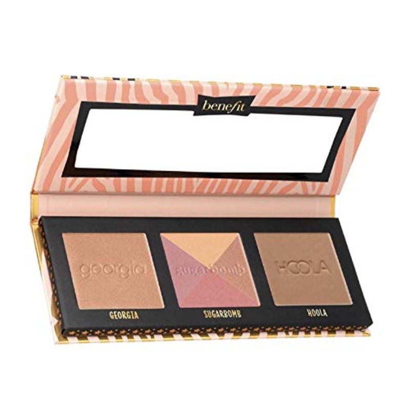 BENEFIT Cheek Stars Mini Reunion Tour Palette including Hoola, Sugarbomb & Georgia
