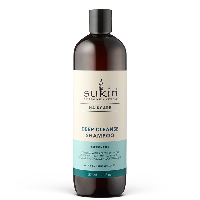 Sukin Deep Cleanse Shampoo (for Oily & Congested Scalps) 500ml UK DELIVERY ONLY