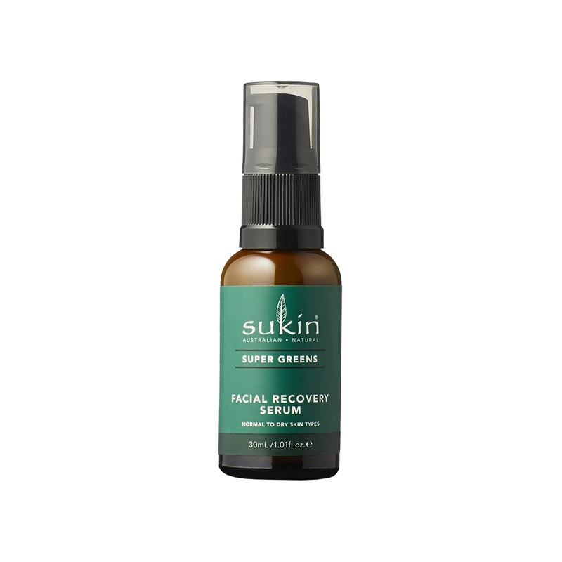 Sukin Super Greens Facial Recovery Serum 30ml