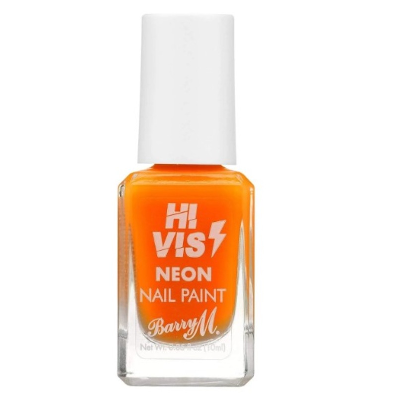Barry M Hi Vis Neon Nail Paint Outrageous Orange