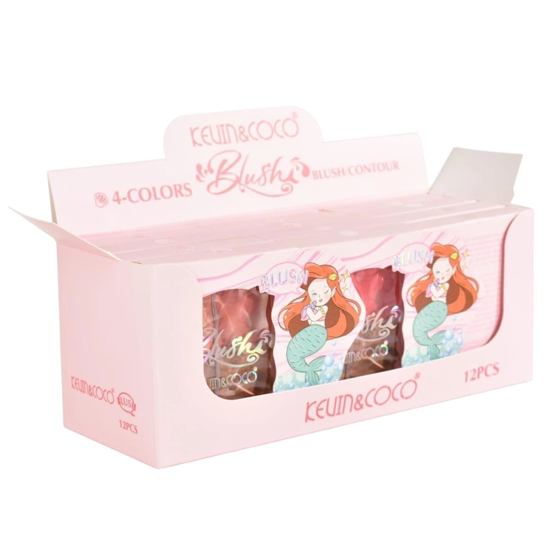 Kevin & Coco Blush & Contour – Wholesale Display 12 Units (KC248872)