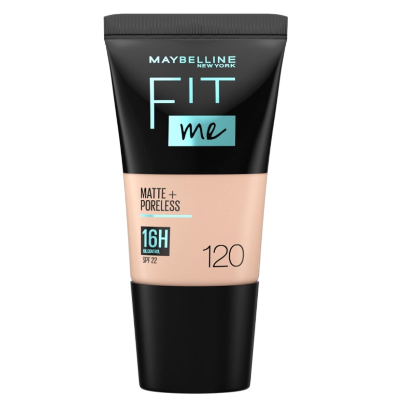 Maybelline Fit Me 16H Foundation Matte & Poreless SPF22 120 Classic Ivory 18ml