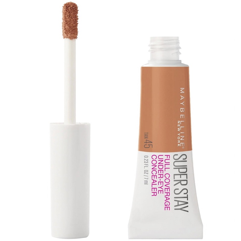 Maybelline Super Stay Full Coverage Under Eye Concealer #45 Tan – Wholesale 12 Units (MSS#45)