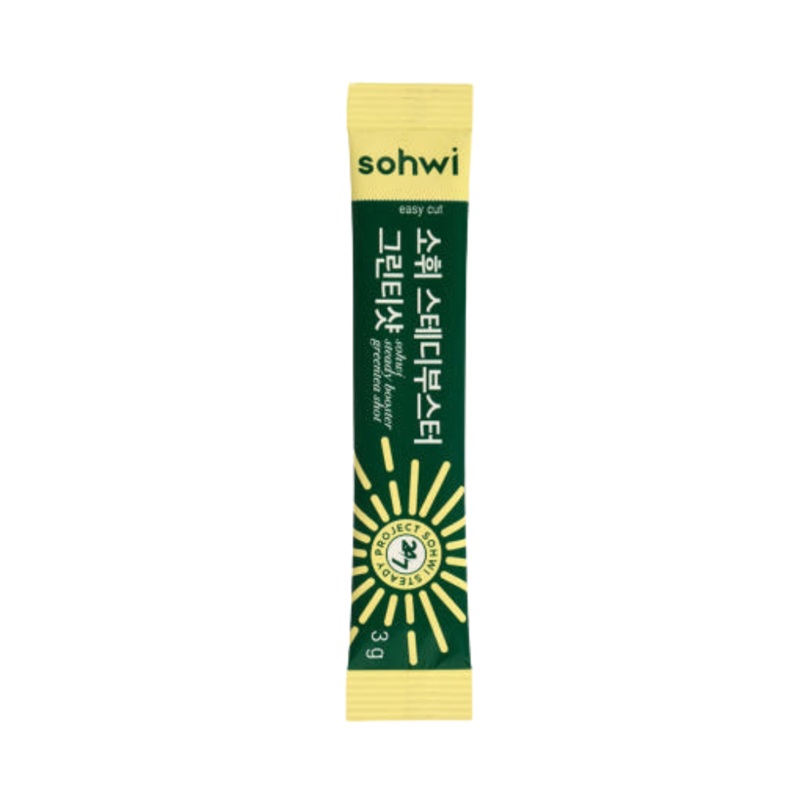 sohwi Steady Booster Green Tea Shot 3g (2-Week Supply)