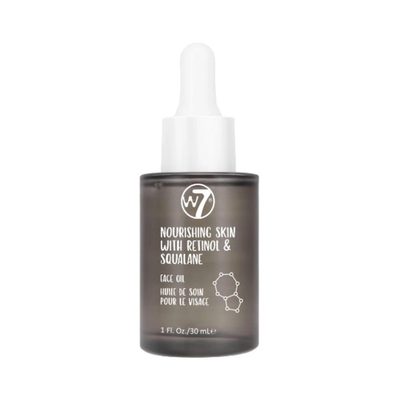 W7 Nourishing Skin Facial Oil With Retinol & Squalane