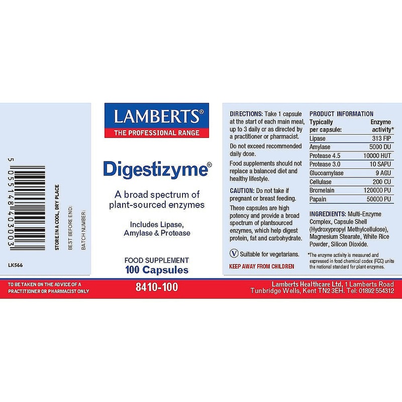 Digestizyme 100 capsules