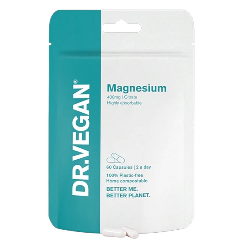 DR.VEGAN Magnesium 400mg – 60 Capsules