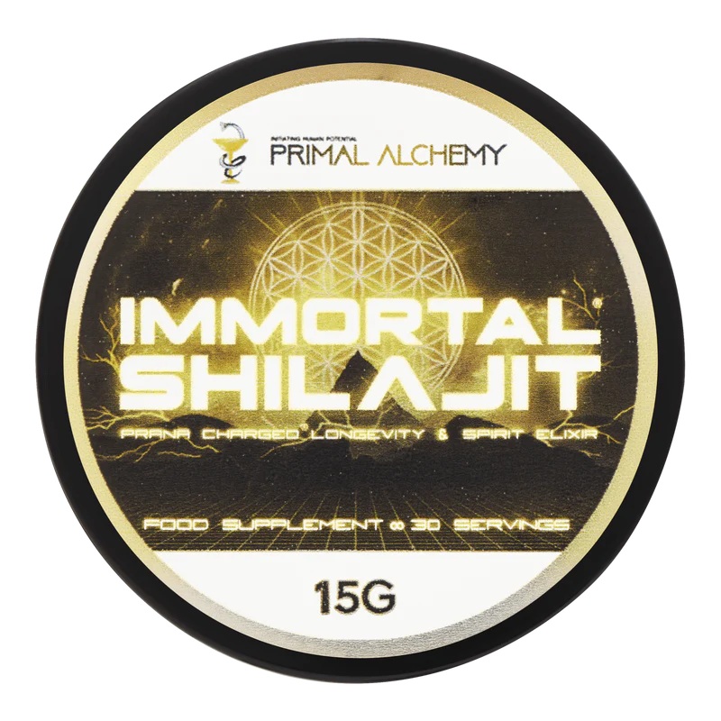 Immortal Shilajit 2.0 Himalayan Mineral Resin 15g (30 servings)