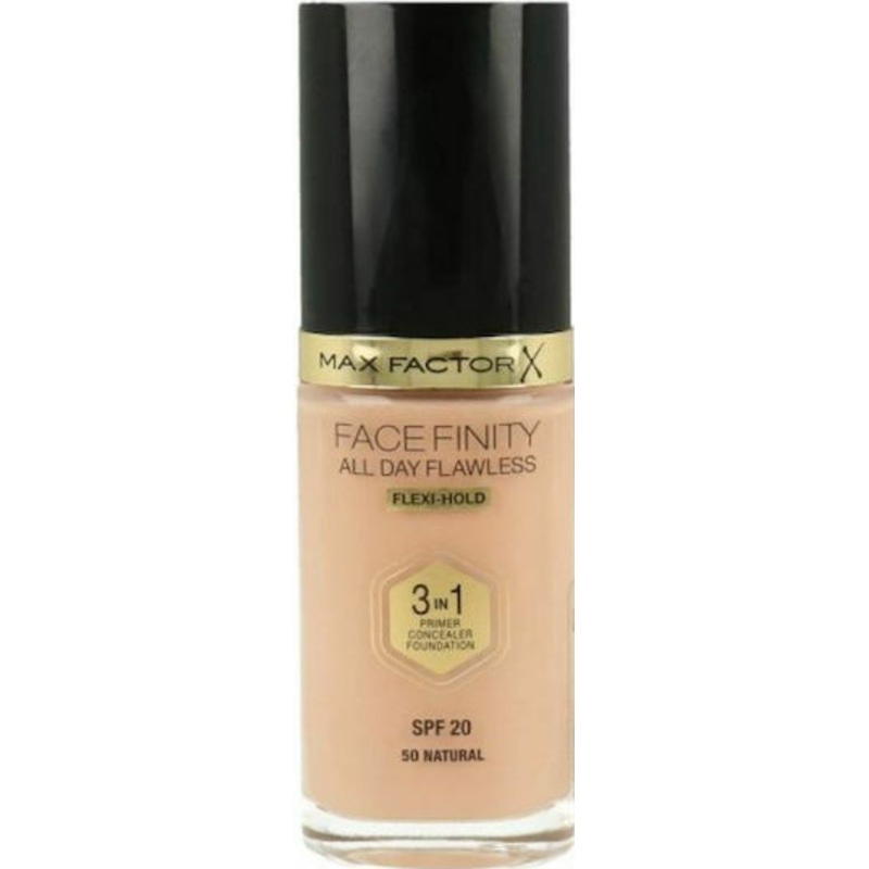 Max Factor Facefinity All Day Flawless Foundation 50 Natural