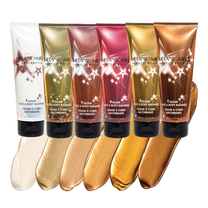 Melanie Mills Hollywood Gleam Face & Body Radiance Bronze Gold Radiance