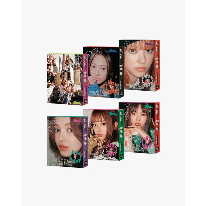 NewJeans – 1st Single ‘OMG’ (Message Card Ver.) NEWJEANS VER.