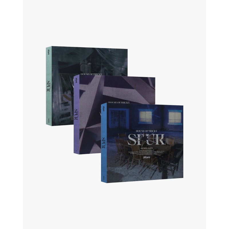 xikers – 5th mini album [HOUSE OF TRICKY : SPUR] (3 Versions) TRICKY Ver. (GREEN)