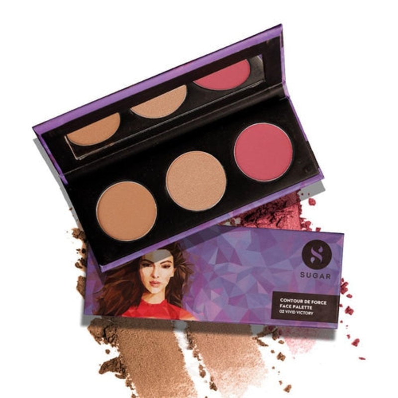 Contour De Force Face Palette – 02 Vivid Victory