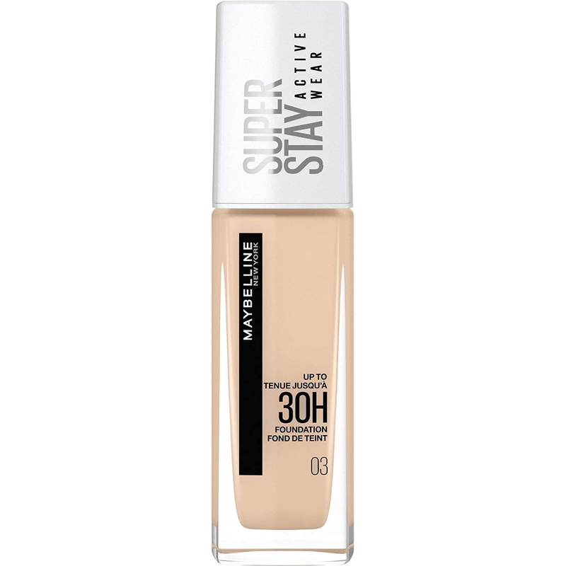 Maybelline Super Stay Active Wear 30 Hour Foundation 03 True Ivory