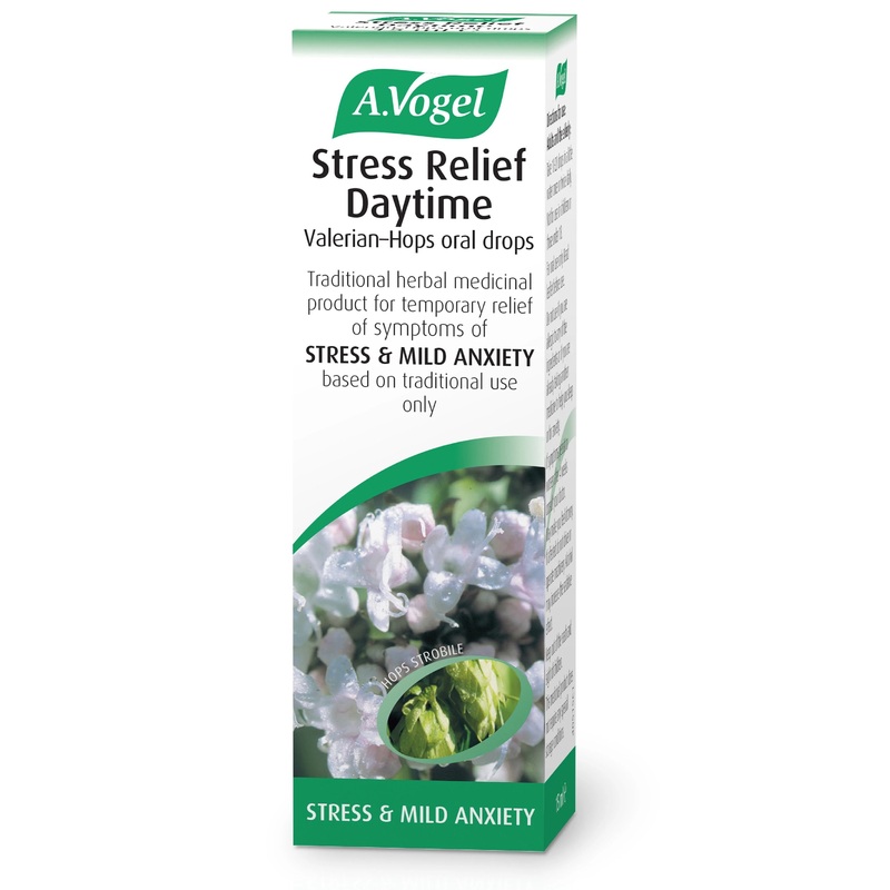 Stress Relief Daytime Valerian-Hops Drops 15ml