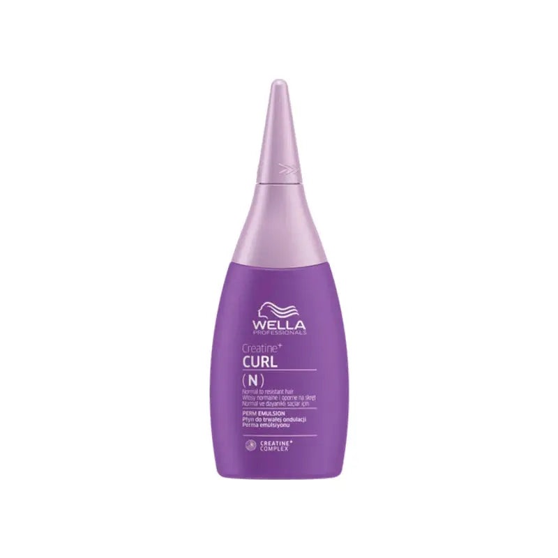 Wella Creatine+Curl Perm Emulsion for Normal to Resistant Hair 75ml