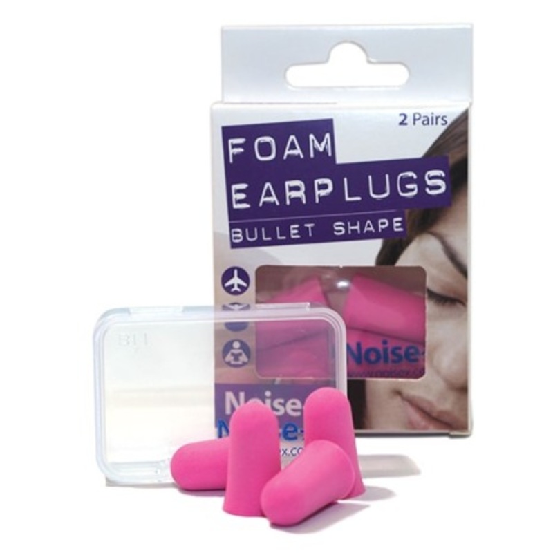 Foam Bullet Earplugs 2 Pair