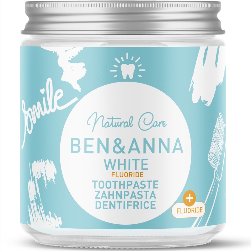 Natural Fluoride Toothpaste | White