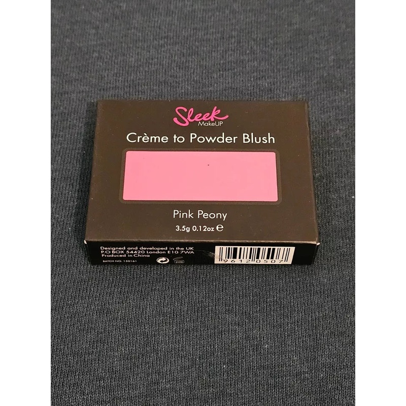 Sleek MakeUP Crme to Powder Blush Pink Peony