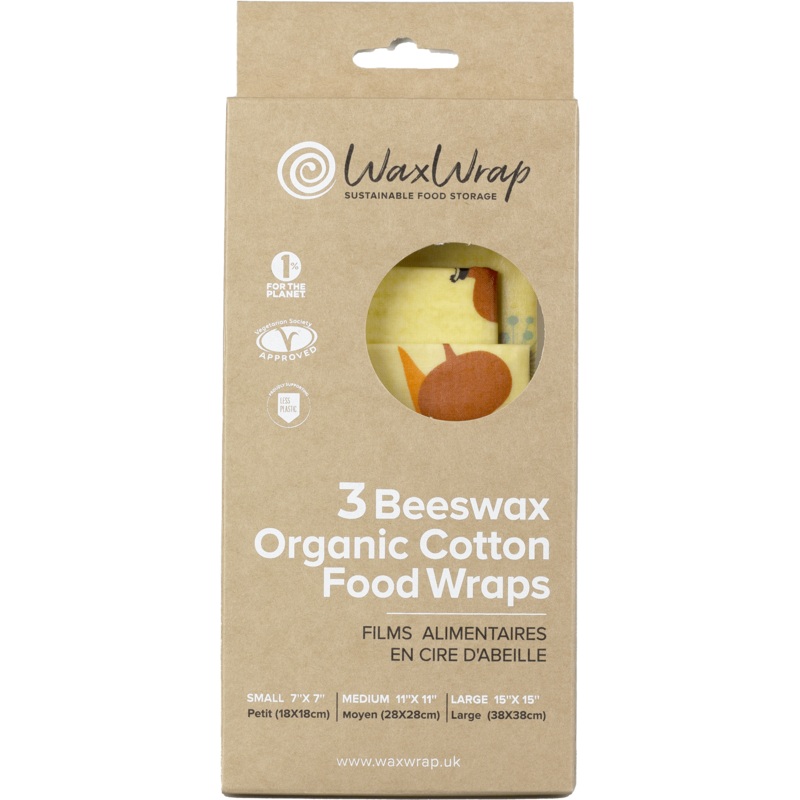 Cotton Beeswax Food Wraps