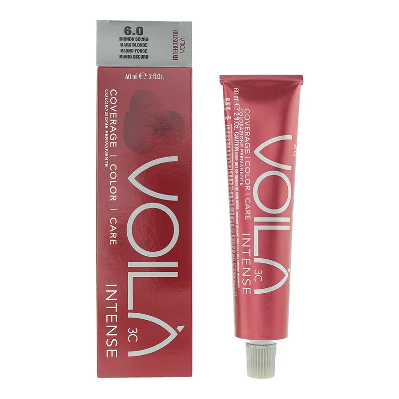 Intercosmo Voil 3C Intense 6.0 Dark Blonde Hair Colour 60ml