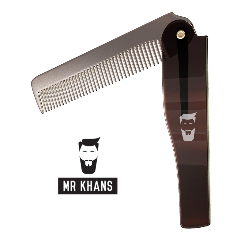 Mr Khan’s Flip Moustache Comb
